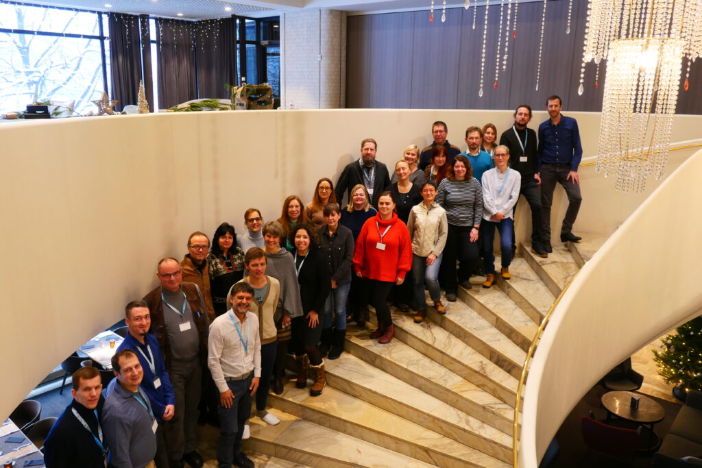 Group photo at the kick-off meeting